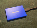 三星（SAMSUNG）1TB Type-c USB 3.2移动固态硬盘（PSSD） T7蓝色 NVMe传输速度1050MB/s 手机直连Mac mini 外接 实拍图