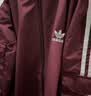 adidas休闲舒适三条纹立领夹克外套男装秋季阿迪达斯官方轻运动 黑色/白（推荐选大一码）   XL 实拍图