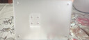 HQY亚克力相框摆台创意拍立得水晶磁吸透明相片框桌面照片摆件展示架 透明底圆角【横竖可摆】带支架 整框7寸【13×18CM】留边 装6寸 实拍图