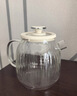 美的（Midea）花漾0胶水全玻璃养生壶多功能煮茶壶母婴烧水壶调奶器智能恒温电热水壶全自动一体1.2L YS12B302J 实拍图