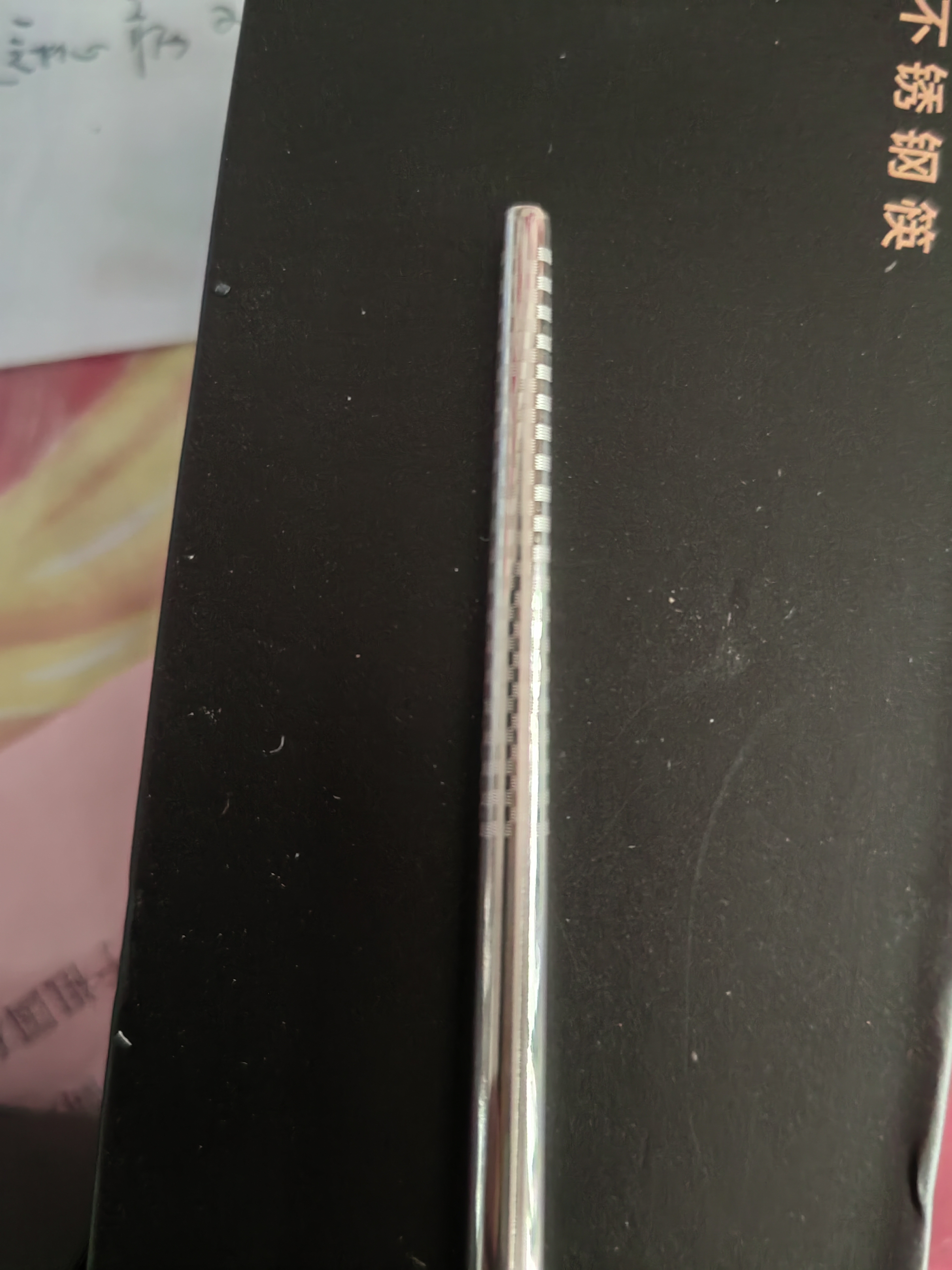 双枪抗菌不锈钢筷子家用高档抗菌防霉家庭可进洗碗机轻奢高级感防滑 实拍图