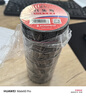 九头鸟电工绝缘胶带PVC防水电气胶布黑色15米*10卷装【下单即送美工刀】 实拍图
