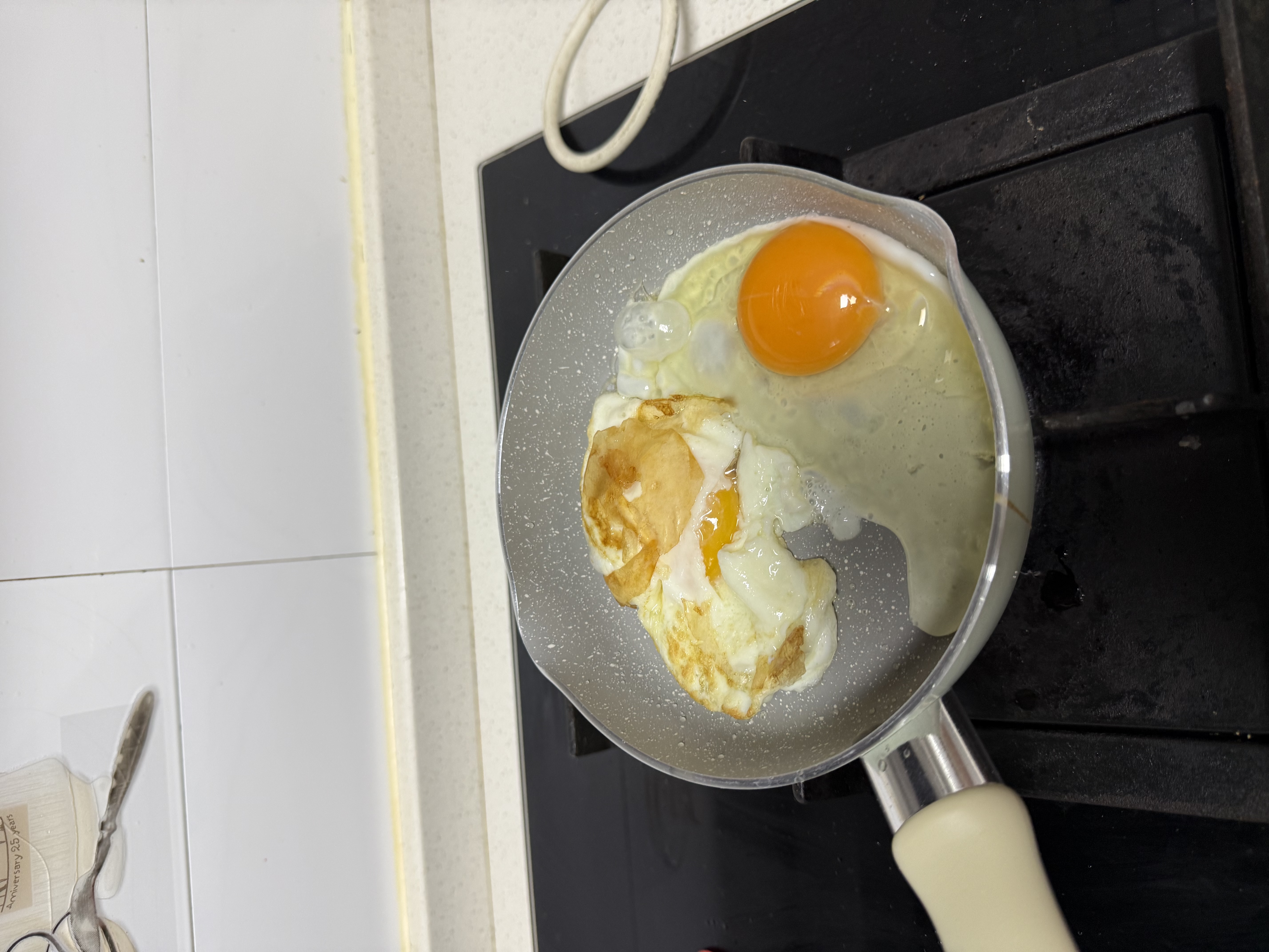 苏泊尔（SUPOR）小煎锅不粘锅 辅食锅婴儿 早餐煎蛋煎锅磁炉通用 EJ16FN01-G 实拍图