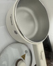 美的（Midea）电煮锅 小电锅 不锈钢0涂层电热锅 宿舍小锅多功能锅 1.6L学生寝室一体泡面小火锅XZC2017G 配蒸笼 实拍图