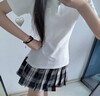 【京东物流】全身镜落地穿衣镜玻璃大镜子宿舍高清试衣镜挂墙服装 经典黑 150*40-摆挂两用-高清防爆 实拍图