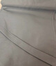 洁丽雅（Grace）100%纯棉床单A类7A抗菌全棉双人被单床单单件 200*230cm 深灰 实拍图