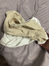 雅鹿4条装内裤女士纯棉高腰抗菌100%全棉加长裆大码收腹女生三角短裤 白色+白色+奶黄+芋紫 L 适合90-130斤 实拍图