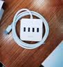 绿联USB3.0扩展器高速4口分线器 扩展坞HUB集线器 笔记本电脑一拖四多接口转换器延长线1.5米30221 实拍图