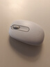 罗技（Logitech）M196 无线蓝牙鼠标 办公鼠标 笔记本商务办公家用 小巧便携 对称手型 珍珠白 实拍图
