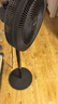 美的（Midea）【超级单品】七叶轻音立式电风扇家用柔风落地扇台式桌面小型风扇大风量节能摇头宿舍电扇 SAF30AB 实拍图
