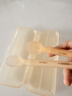 COOKSS硅胶勺子新生婴儿软勺宝宝辅食勺子喂水喂奶米糊专用儿童餐具套装 实拍图