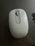罗技（Logitech）M196 无线蓝牙鼠标 办公鼠标 笔记本商务办公家用 小巧便携 对称手型 珍珠白 实拍图