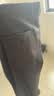 罗蒙（ROMON）休闲裤男四季潮流西裤中青年宽松通勤商务弹力百搭裤子 黑32 实拍图