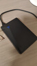 忆捷（EAGET）移动硬盘 1TB 双盘备份 USB3.0 G20PRO 2.5英寸 外接外置存储数据照片 高速传输防震 黑色 实拍图