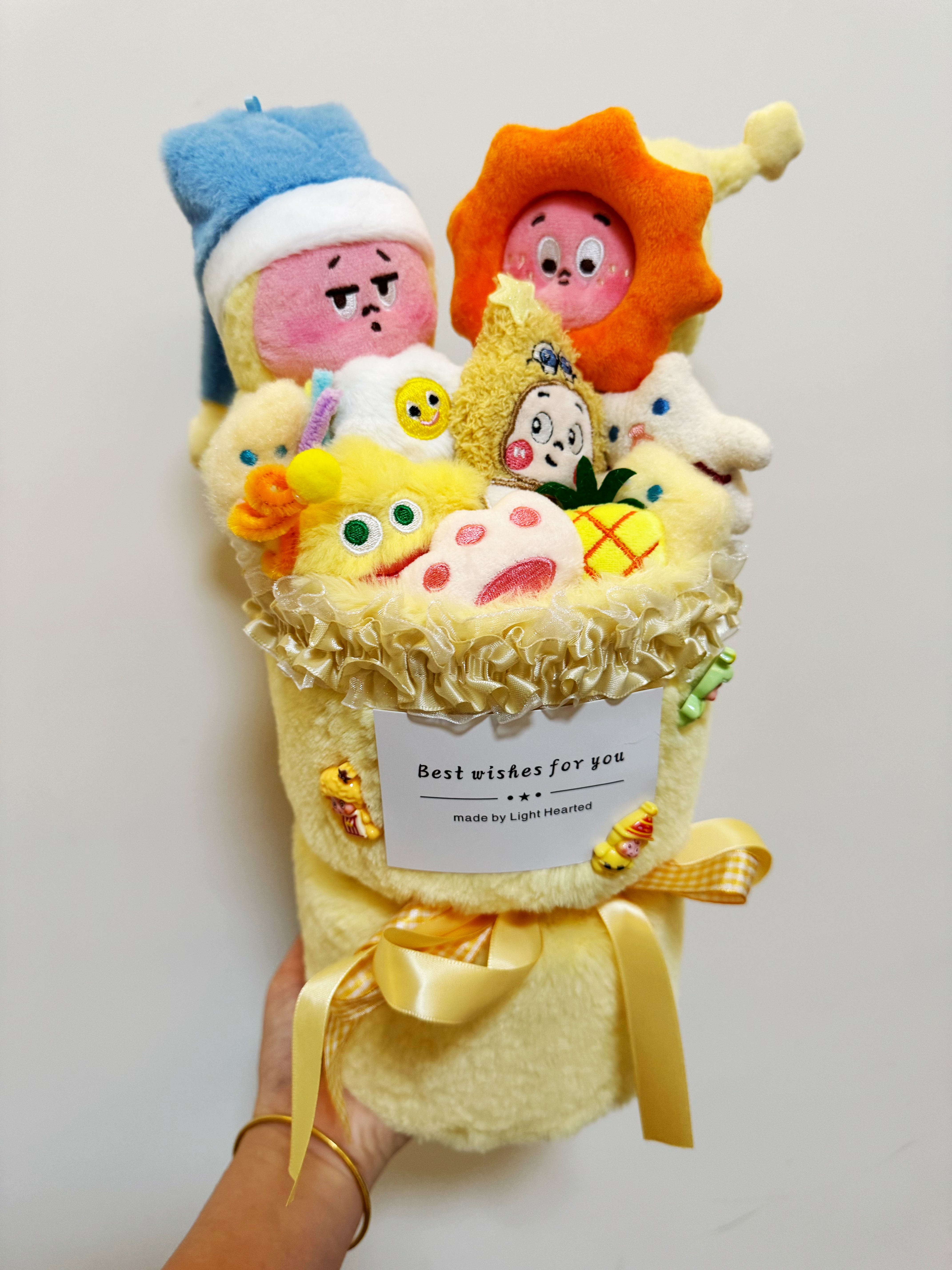 京东鲜花可爱星星人公仔玩偶花束成品创意生日礼物女生送女友闺蜜儿童毕业 实拍图
