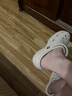 卡骆驰（CROCS）白鹿同款经典云朵洞洞鞋时尚百搭女鞋花园鞋|206750 骨白色-2Y2(含智必星) 38 (240mm) 实拍图