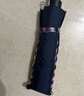 天堂伞 加大雨伞三折 经典商务伞格纹10骨加大雨伞男女 藏青 实拍图