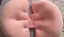 licheers孕妇枕头侧睡护腰托腹枕孕期睡觉U型抱枕睡垫怀孕必备用品 粉色 实拍图