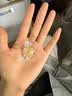 周大福儿童宝宝金饰富贵长命黄金吊坠女约6.95g EOF1607生日礼物 实拍图