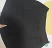艾舞戈儿童舞蹈裤黑色平角短裤芭蕾舞打底三分裤练功裤 棉160码 实拍图