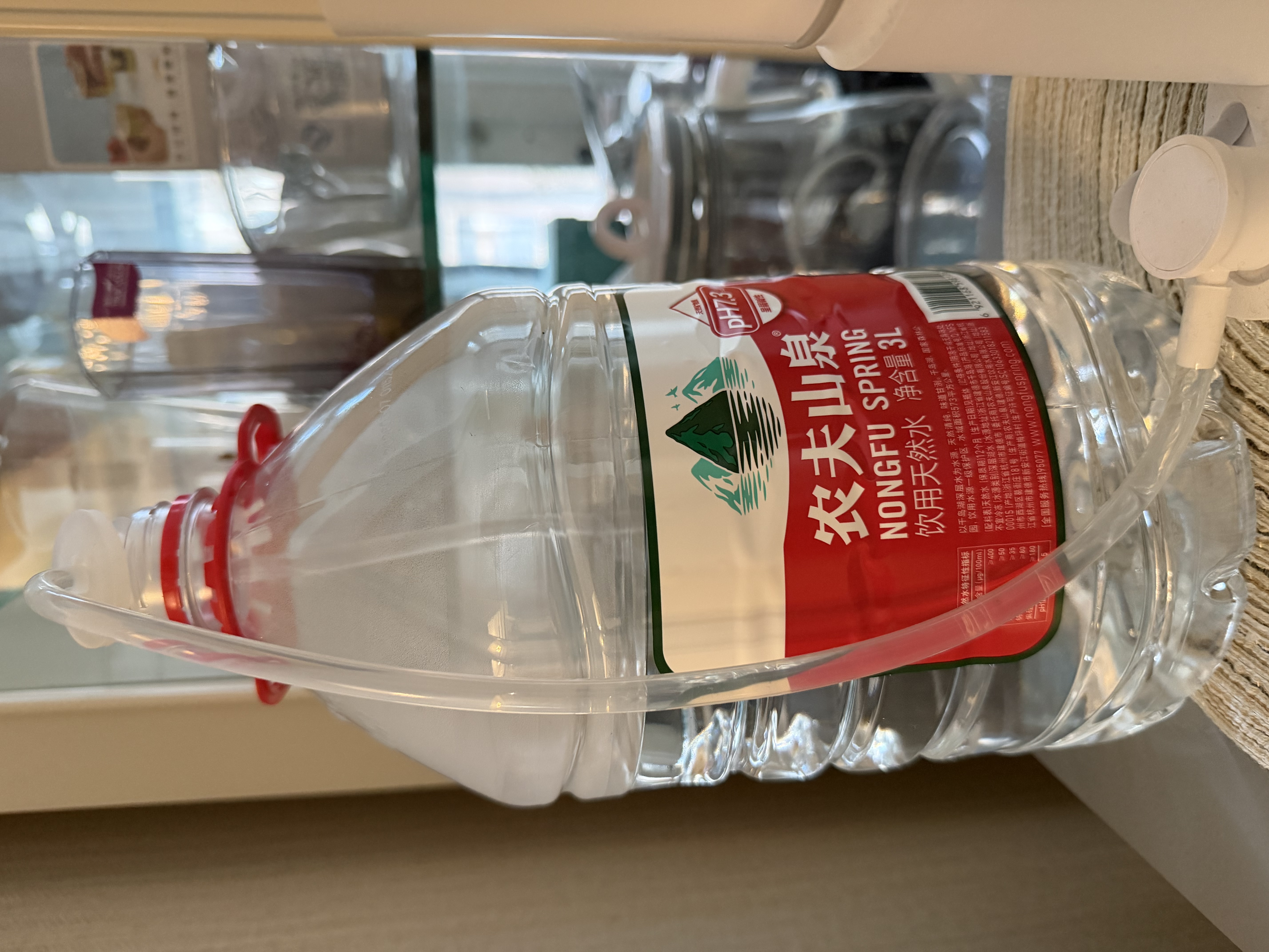 农夫山泉  饮用水 饮用天然水3L*6桶 整箱 桶装水 实拍图
