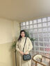 老人头头层牛皮女士包包女包大容量单肩包手提斜挎包妈妈包情人节礼物 实拍图