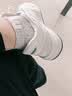 阿迪达斯（adidas）板鞋女鞋秋季透气情侣简约小白鞋软底舒适减震休闲鞋 矾土棕 38.5 实拍图