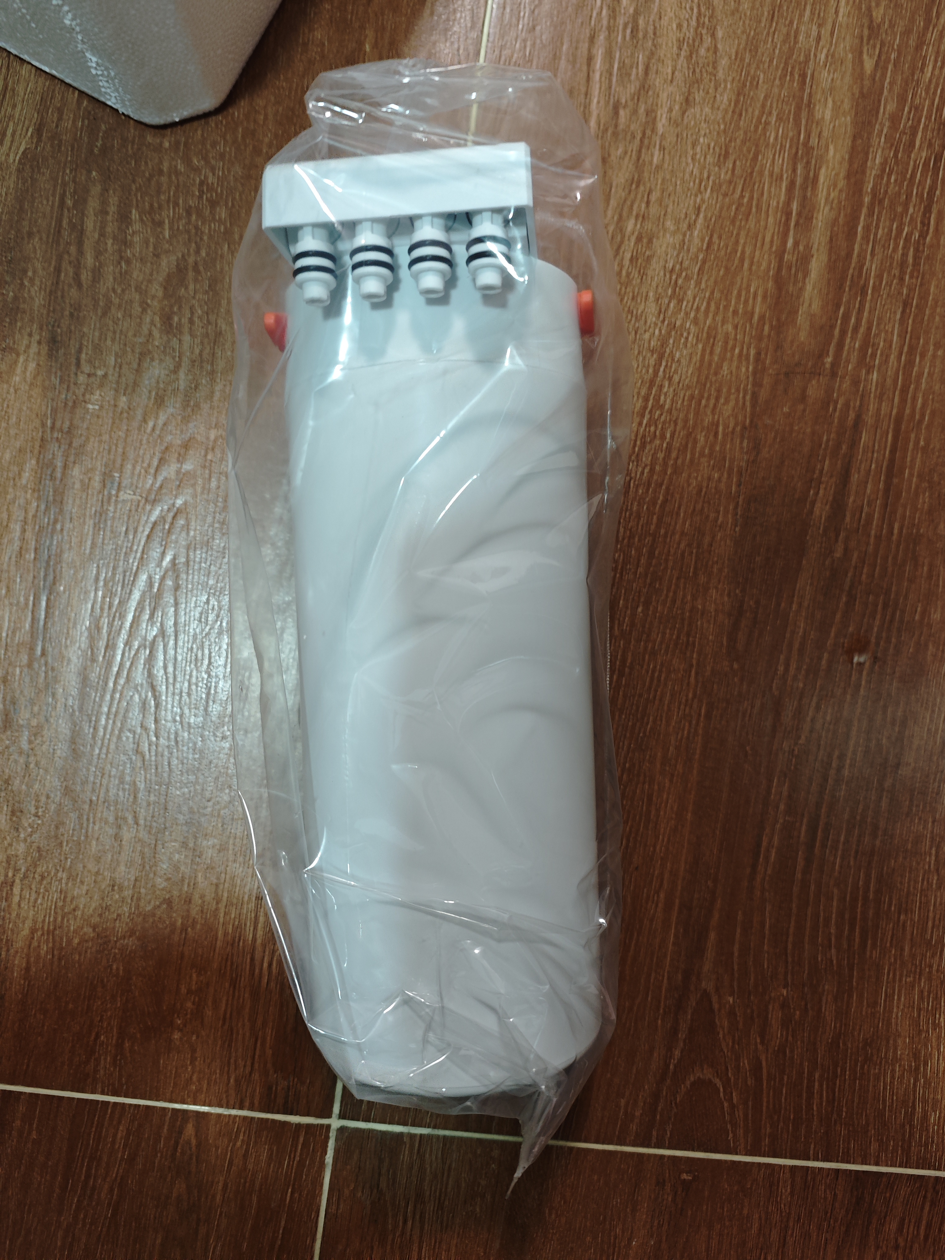 美的净水器0阻垢剂滤芯—美的净水器滤芯家用超滤机适用于小白超滤MU1861A 原装FIST一体化超滤滤芯 实拍图