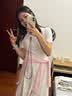 优衣库棉莫代尔混纺圆领针织开衫女装/毛衣毛衫外套482977 10 水粉色 XS 晒单实拍图