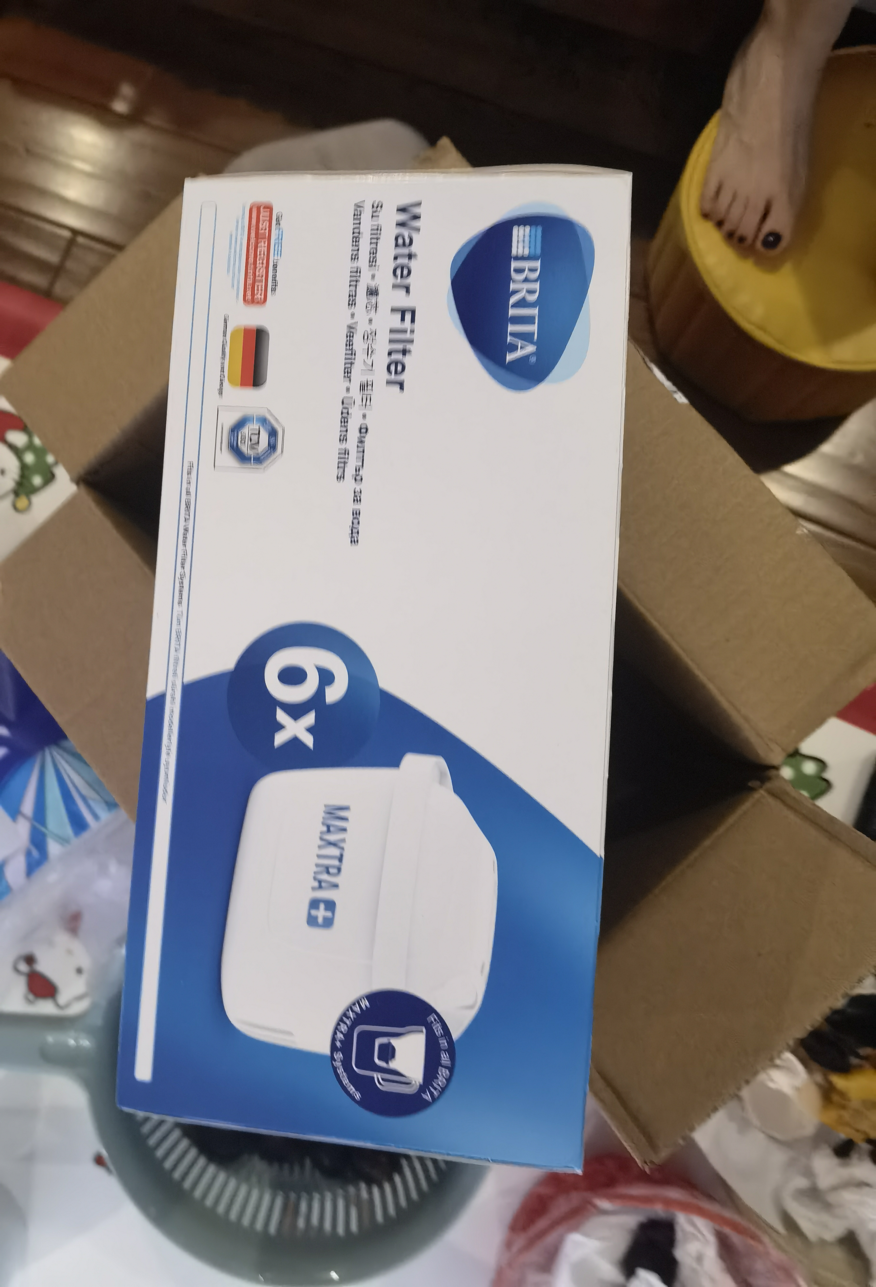 碧然德（BRITA）滤水壶滤芯 Maxtra+多效滤芯6只装 过滤器净水器滤芯 碧然德滤芯 可滤水150L 实拍图