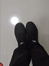安踏男鞋运动鞋男夏季男士软底减震网面透气跑步鞋休闲鞋皮面防水鞋男 【爆款热卖夏季新款男鞋】黑色 40.5 实拍图