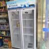 新飞 （Frestec）650L展示柜冷藏保鲜柜酒水饮料冰柜超市玻璃门无霜立式冷柜双门上机风冷蓝白 实拍图