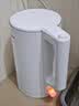 美的（Midea）电热水壶食品级304不锈钢自动断电双层防烫全钢无缝1.5L容量 MK-HJ1566 实拍图