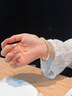 中国黄金（CHINA GOLD）莫比乌斯足银手镯女描金新中式镯子七夕情人节礼物送女友老婆生日 足银莫比乌斯纹珐琅描金手镯27±1g+证书礼盒 晒单实拍图
