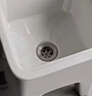 FANAI拖把池阳台小号陶瓷洗拖布池台控墩布池家用卫生间方形自动下水器 【手动款】34cm+下水器 实拍图