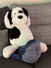 Jellycat拉弗荻小狗海盗狗黑白小狗毛绒玩偶安抚玩具送礼七夕情人节礼物 拉弗荻小狗 Medium 实拍图