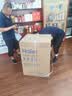 海尔（Haier）冰吧家用透明玻璃门小型冰吧客厅办公室冰箱饮料茶叶冷藏柜水果保鲜柜 红酒柜 立式冷柜客厅冰吧 108升全冷藏/新一级能效超省电 108L 实拍图