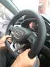 奥迪方向盘套真皮A6L/A4L/A7L/A8L/Q5L/A3A5Q3Q7Q8Q6车把套超薄款 D型超薄款【黑色线】不带标 实拍图