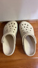 卡骆驰（CROCS）贝雅卡骆班洞洞鞋|205089 冬日白/彩色-1LI   40 (250mm)   实拍图