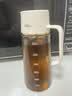 小熊（Bear）油壶 调料瓶抗菌玻璃油瓶酱油瓶600ml 自动开合不挂油CX-W0058 实拍图