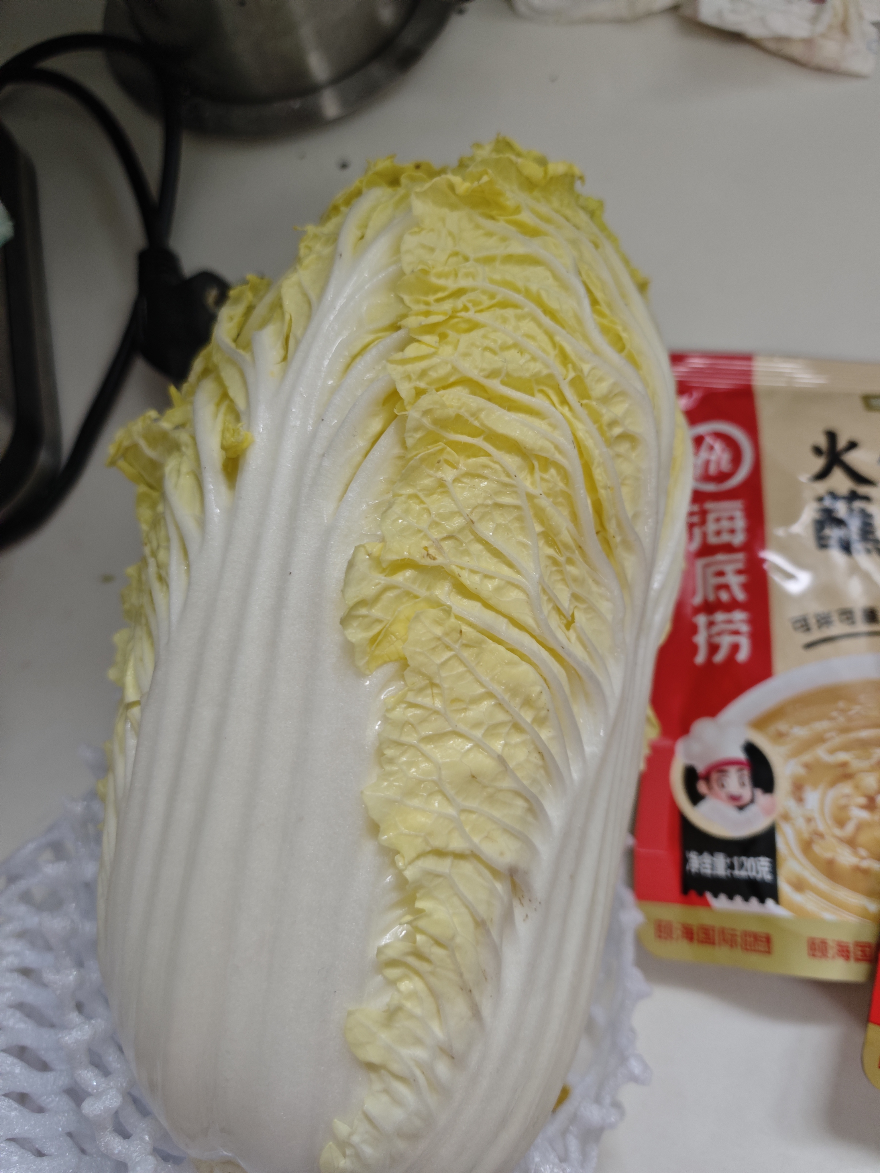 三宝白菜约650g(大娃娃菜) 实拍图