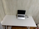 汤能优品电脑桌台式家用电竞游戏桌简约卧室书桌办公学习桌学生写字小桌子 单桌-暖白140*60【C型加固钢架】 实拍图