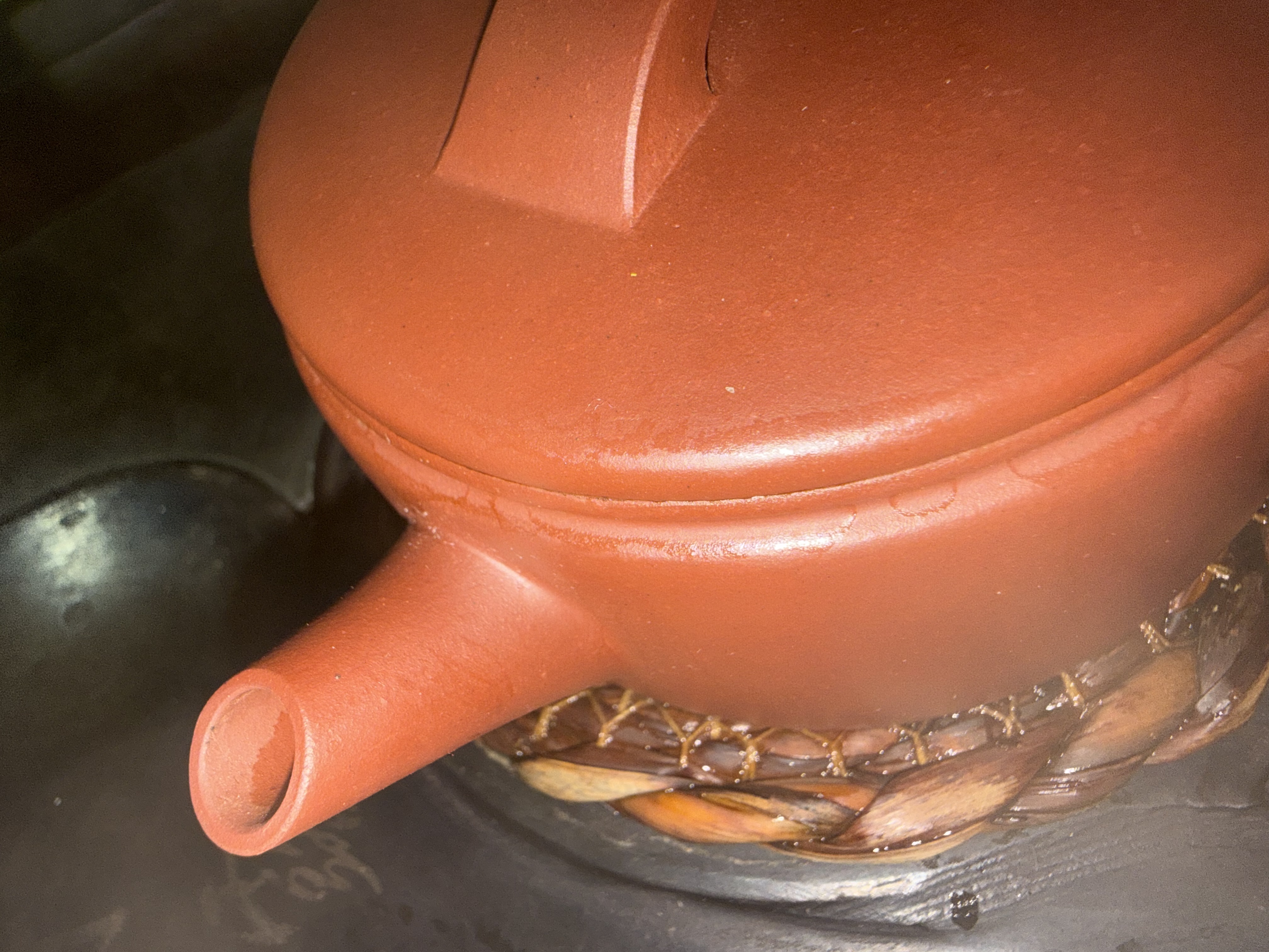 京东京造 宜兴紫砂壶 手工茶壶【原矿紫泥】煮泡茶具 德钟壶238ml礼盒装 实拍图