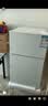 新飞（Frestec）小冰箱 冰箱小型双开门 迷你双门家用宿舍租房冷藏冷冻电冰箱节能省电 48L白【一级能效+租房神器】升级款 实拍图
