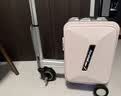 爱尔威（Airwheel）电动行李箱可骑行智能拉杆登机箱可坐可代步20英寸 SX豪华版一粉 实拍图