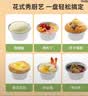 美丽雅锡纸碗杯70只 空气炸锅锡纸盘 蛋挞托布丁模具食品级铝箔烤盘 实拍图