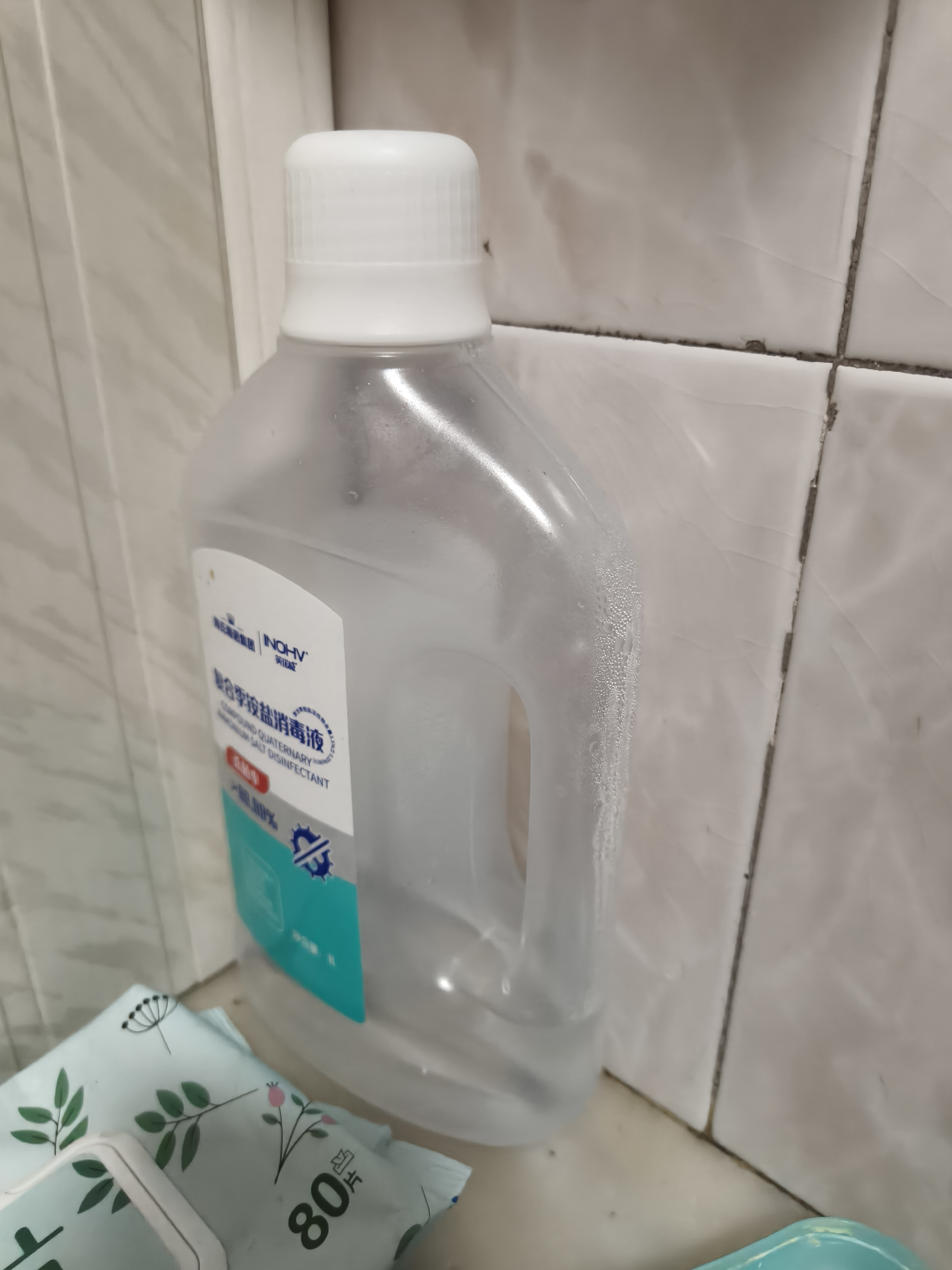 海氏海诺复合季铵盐消毒液1升杀菌消毒水家用地板衣物杀菌消毒剂非84 实拍图