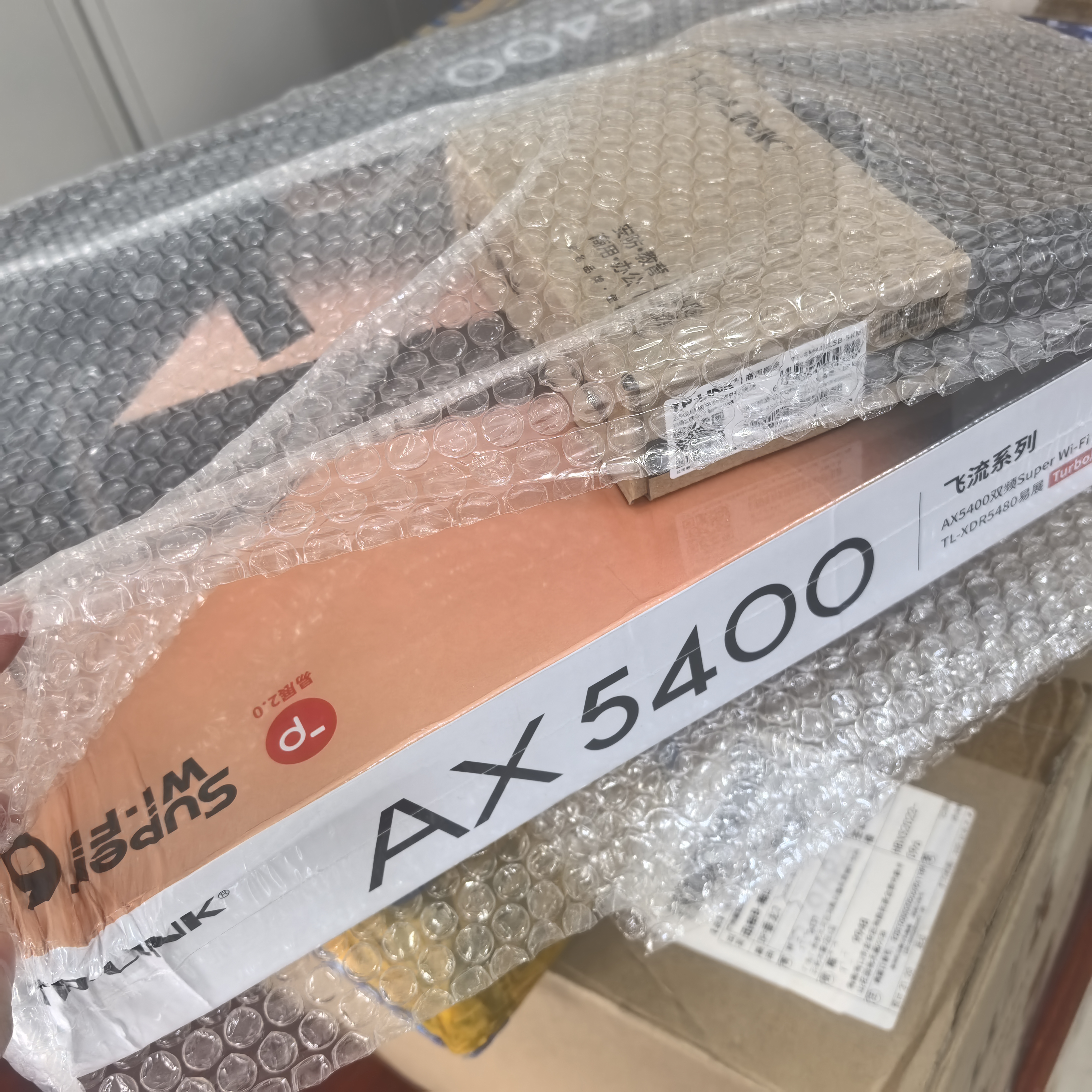 普联（TP-LINK）路由器千兆wifi6无线穿墙王家用2.5g光猫宽带xdr5480双wan口电信AX5400光纤2.5G大户型mesh子母 【XDR5480】+2.5G SFP光口模块 可连光纤· 实拍图