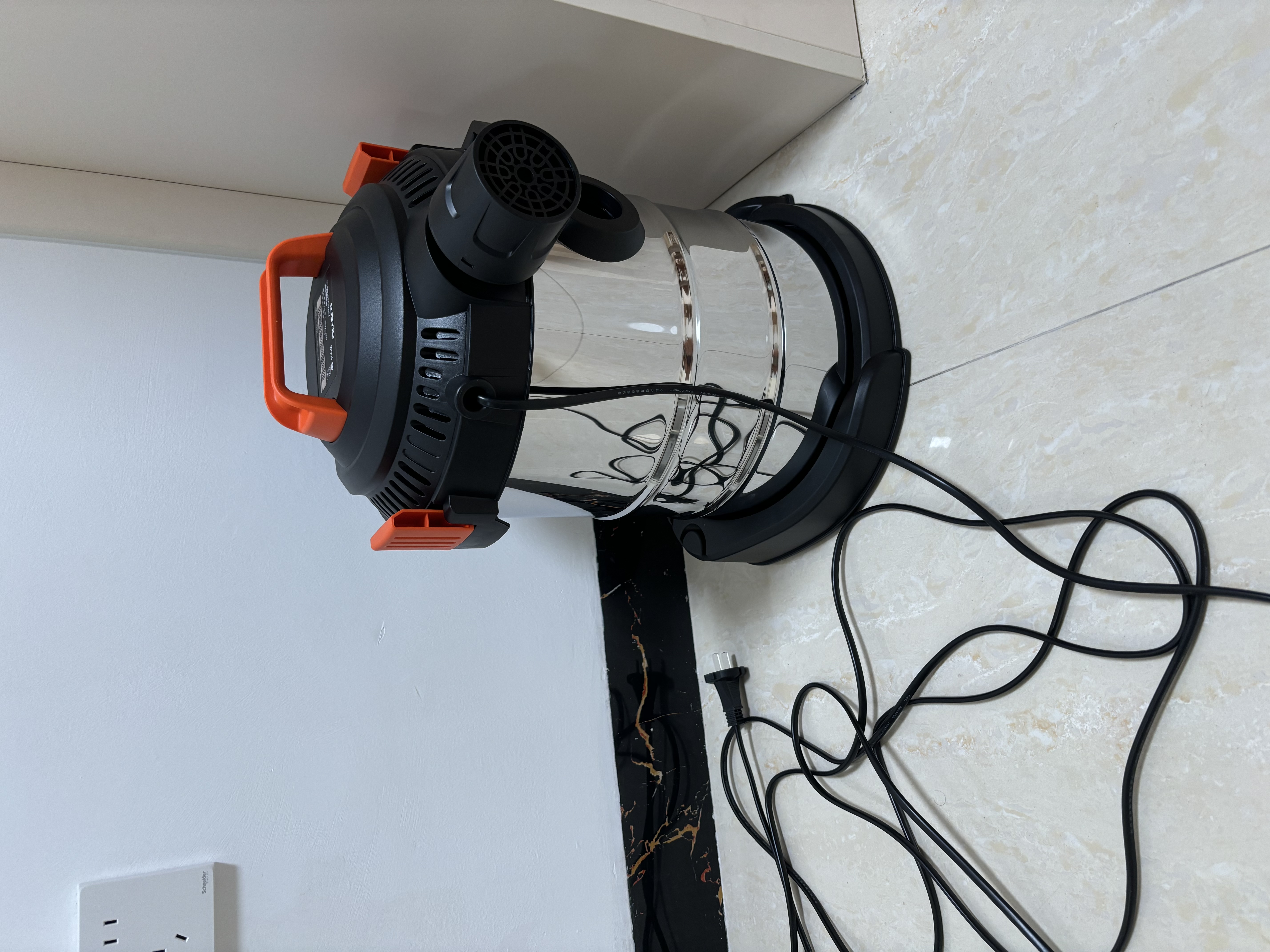 亿力桶式手持吸尘器家用超强大吸力工业级车载商用大功率有线干湿两用宠物吸猫毛神器地毯开荒保洁6263 实拍图