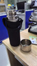 JRINKTEEA日本品牌纯钛保温杯茶水分离钛水杯车载男士焖泡茶杯户外礼品杯 升级款陨花银500ml无喷漆 实拍图